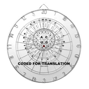 Tabla Dardos Codificado para a tradução (roda do Codon do RNA