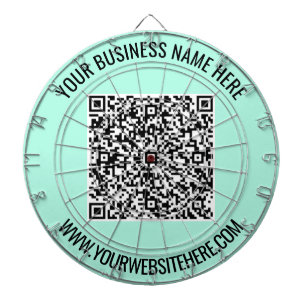 Tabla Dardos Código QR e Texto Personalizado Personalizado Pers