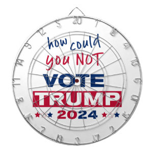 Tabla Dardos Como não pôde votar no TRUMP 2024
