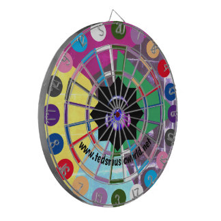 Tabla Dardos Conjunto de Painéis Multicolores