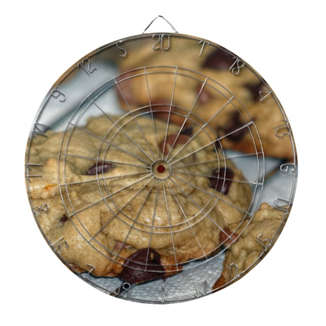 Tabla Dardos Cookies Chip De Chocolate Laranja (Frente)