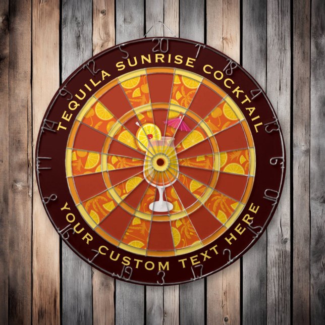 Tabla Dardos Coquetel Tequila Sunrise (Criador carregado)