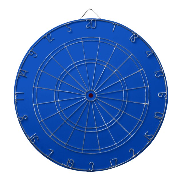 Tabla Dardos Cor da chave croma azul (Frente)