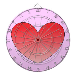 Tabla Dardos Coração 4