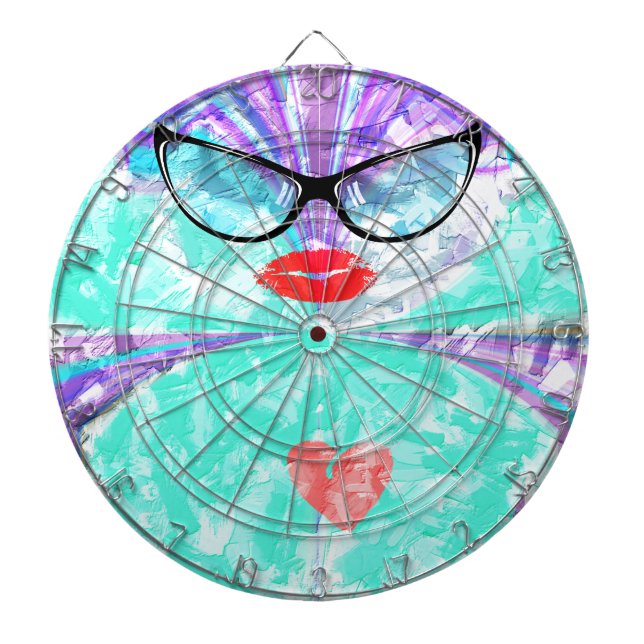 Tabla Dardos Coração perfeito (Frente)