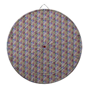 Tabla Dardos Coral Reef Abstrato Art