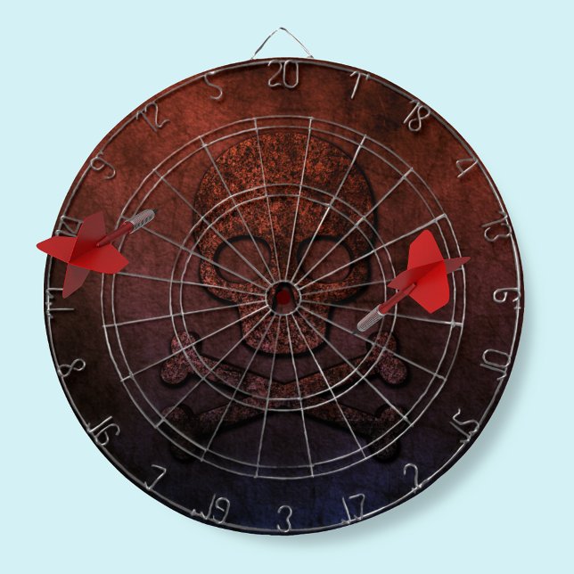 Tabla Dardos Crânio E Crossbones (Criador carregado)