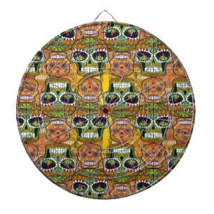 Tabla Dardos Crânios De Açúcar