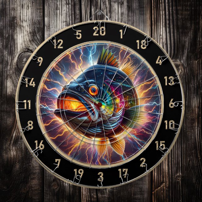 Tabla Dardos Criação de Bass Dart Board Bold (Criador carregado)