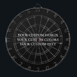 Tabla Dardos Crie seu próprio personalizado<br><div class="desc">Personalize este produto adicionando suas próprias imagens e texto e escolhendo suas fontes e cores favoritas. Visite a Arte Aviária no Zazzle para ver toda a nossa coleção de produtos fáceis de personalizar e de alta qualidade!</div>