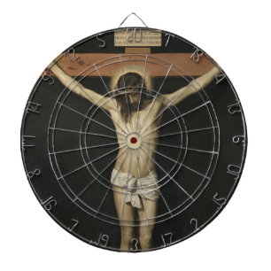 Tabla Dardos Cristo Crucificado na Cruz (Fé) (Velazquez)