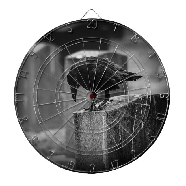 Tabla Dardos Crow do Cemitério de Queda (Frente)