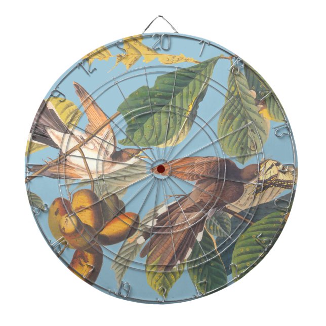 Tabla Dardos Cuco Cobrado Amarelo Audubon (Frente)