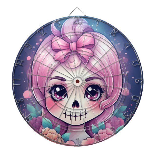 Tabla Dardos Cute Skull Dartboard (Frente)