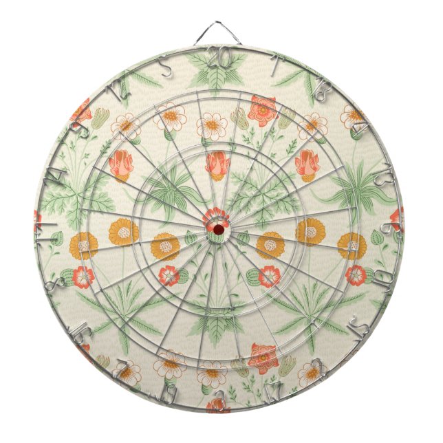Tabla Dardos Daisy Pattern (por William Morris) (Frente)