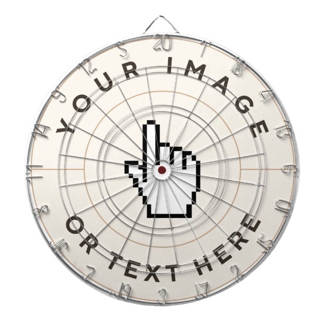 Tabla Dardos Dart Board - Personalizado (adicionar imagem/texto (Frente)