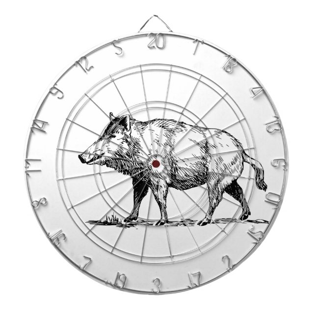 Tabla Dardos Dart board wild boar / Dartscheibe Wildschwein (Frente)