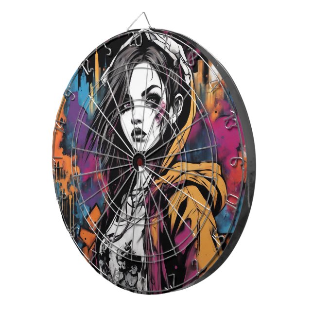 Tabla Dardos Dartboard (Frente Direita)