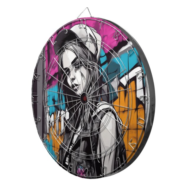 Tabla Dardos Dartboard (Frente Direita)