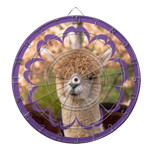 Tabla Dardos Dartboard da alpaca (Frente)