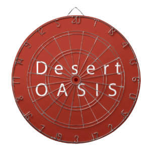 Tabla Dardos Dartboard da gaiola do metal dos OÁSIS do deserto
