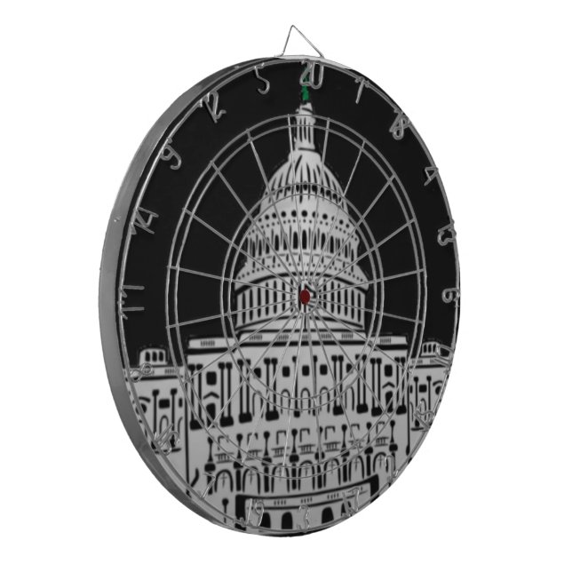 Tabla Dardos dartboard de Capitol Hill (Frente Esquerda)