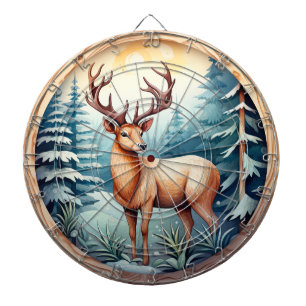Tabla Dardos Dartboard Deer Stag