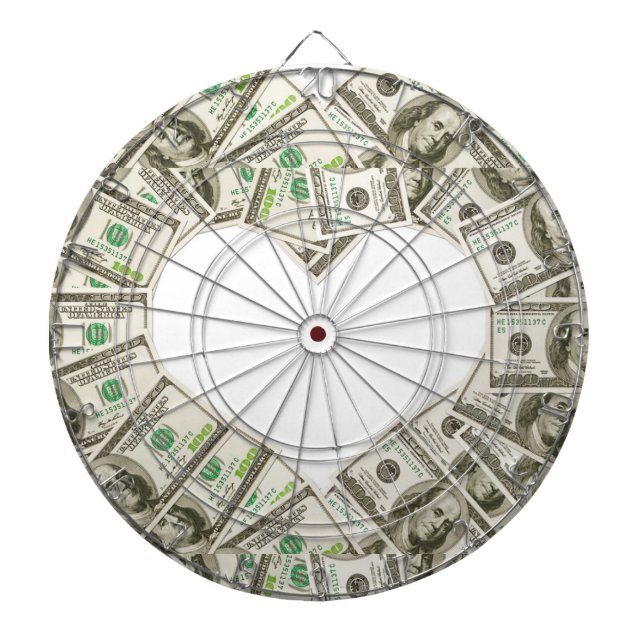 Tabla Dardos dartboard do dinheiro (Frente)