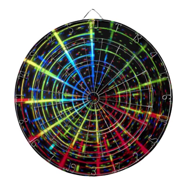 Tabla Dardos Dartboard do Vortex do arco-íris (Frente)