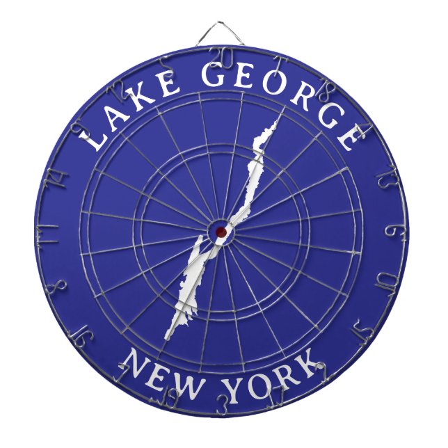 Tabla Dardos Dartboard Lake George Regulation (Frente)
