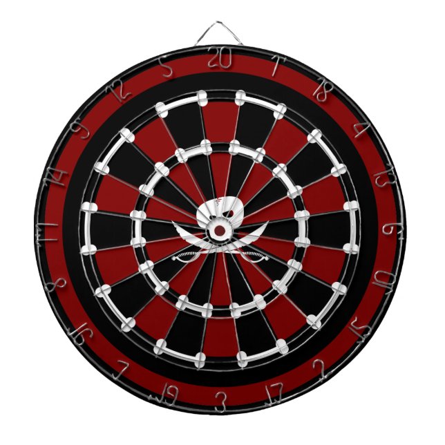 Tabla Dardos Dartboard louco do pirata (Frente)