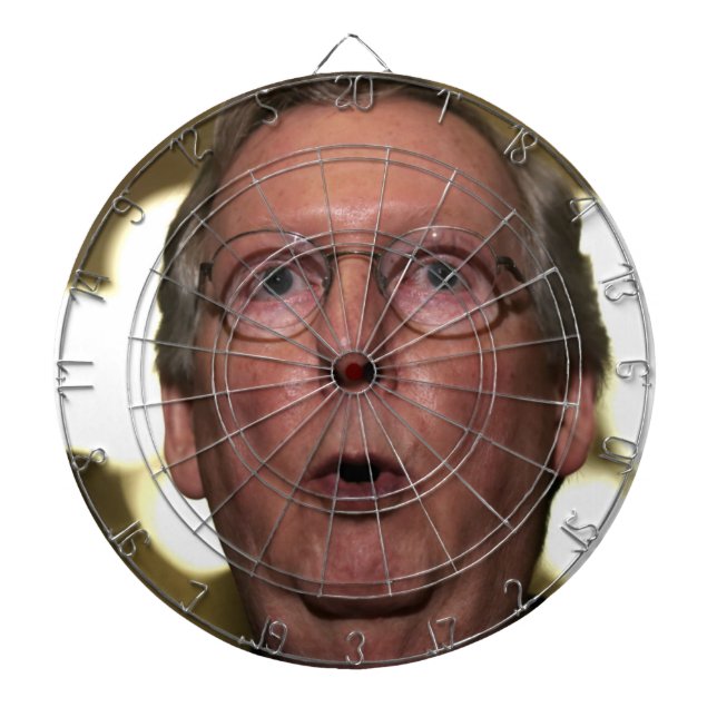 Tabla Dardos dartboard oficial de Mitch McConnell (Frente)