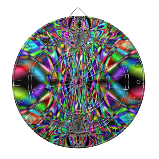 Tabla Dardos Dartboard Omega Chrome (Frente)