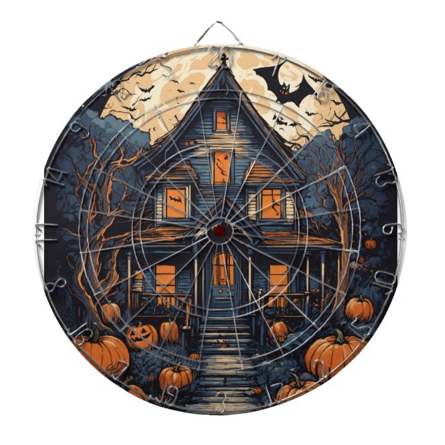 Tabla Dardos Dartboard para o Halloween (Frente)