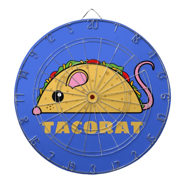 Tabla Dardos Dartboard Taco Rat (Frente)