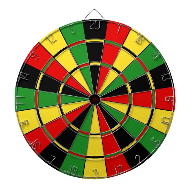 Tabla Dardos Dartboard tradicional de Rasta (Frente)