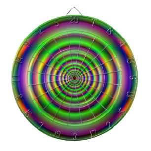 Tabla Dardos Dartboard verde do túnel do toro