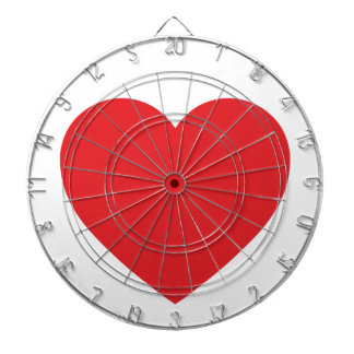 Tabla Dardos Dartboard vermelho do coração