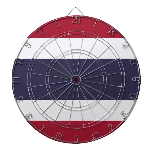 Tabla Dardos Dartboard with Flag of Thailand (Frente)
