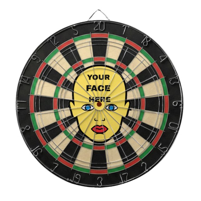 Tabla Dardos  Dartboard Your Face Here  (Frente)