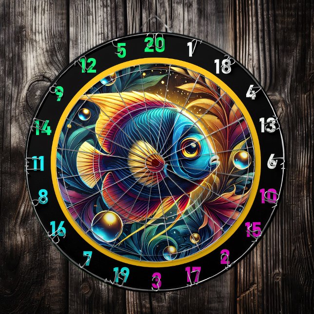 Tabla Dardos Decor de Dartboard Vivid Aquarium Betta (Criador carregado)