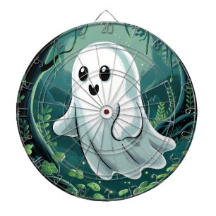 Tabla Dardos Decoração de Sala de Jogos Inspirada em Fantasmas