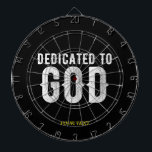 TABLA DARDOS DEDICADO A DEUS TEXTO BRANCO PERSONALIZÁVEL LEGAL<br><div class="desc">ESTA É UMA DESIGN COLORIDA PARA TODOS DEDICADOS A DEUS ALMIGHY COMO (Seminários no seminário, reverendo, pais, irmãs, irmãos, monges, freiras, católicas fiéis, anglicanos, pentecostais e outras religiões em comunhão, filhos e filhas de deus, filhos da luz, pessoas que amam seus vizinhos, cristãos da igreja que têm inspiração divina, cavaleiros...</div>