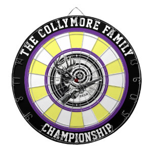 Tabla Dardos Deer Forest Target Bullseye Art