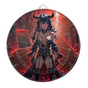 Tabla Dardos Demonessa com Contato em Encruzilhada, Anime Demon