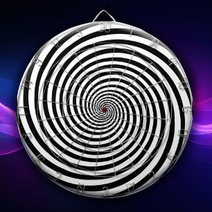 Tabla Dardos Desafio, OK Verdadeiramente Loucos Hipnose Espiral
