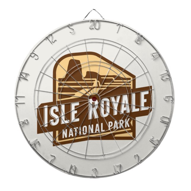 Tabla Dardos Descubra o Parque Nacional Isle Royale (Frente)