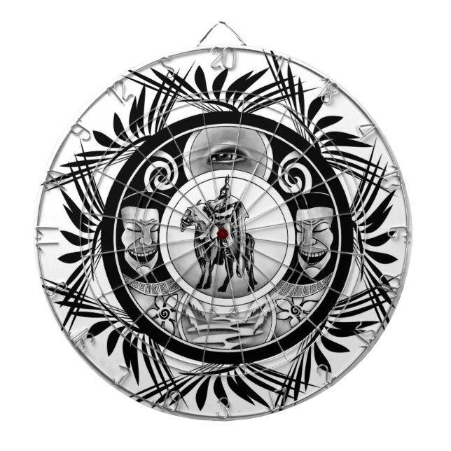 Tabla Dardos Desenho De Cavalo (Frente)