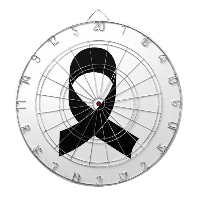Tabla Dardos Desenho de Fita Preta (Frente)