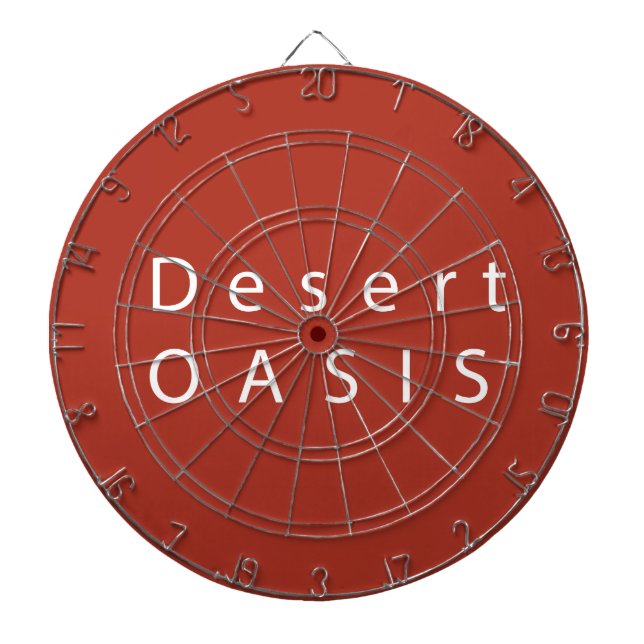 Tabla Dardos Desert OASIS Metal Cage Dartboard (Frente)